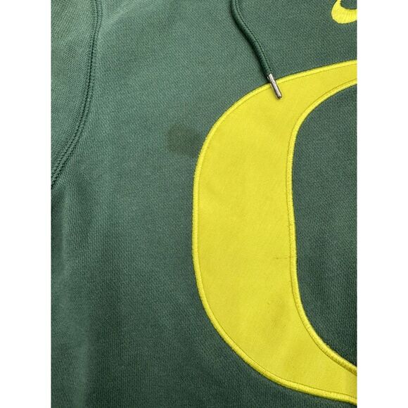 Oregon Ducks Nike Middle Swoosh Men's Hoodie Size Small Green Spot Read - Picture 2 of 4